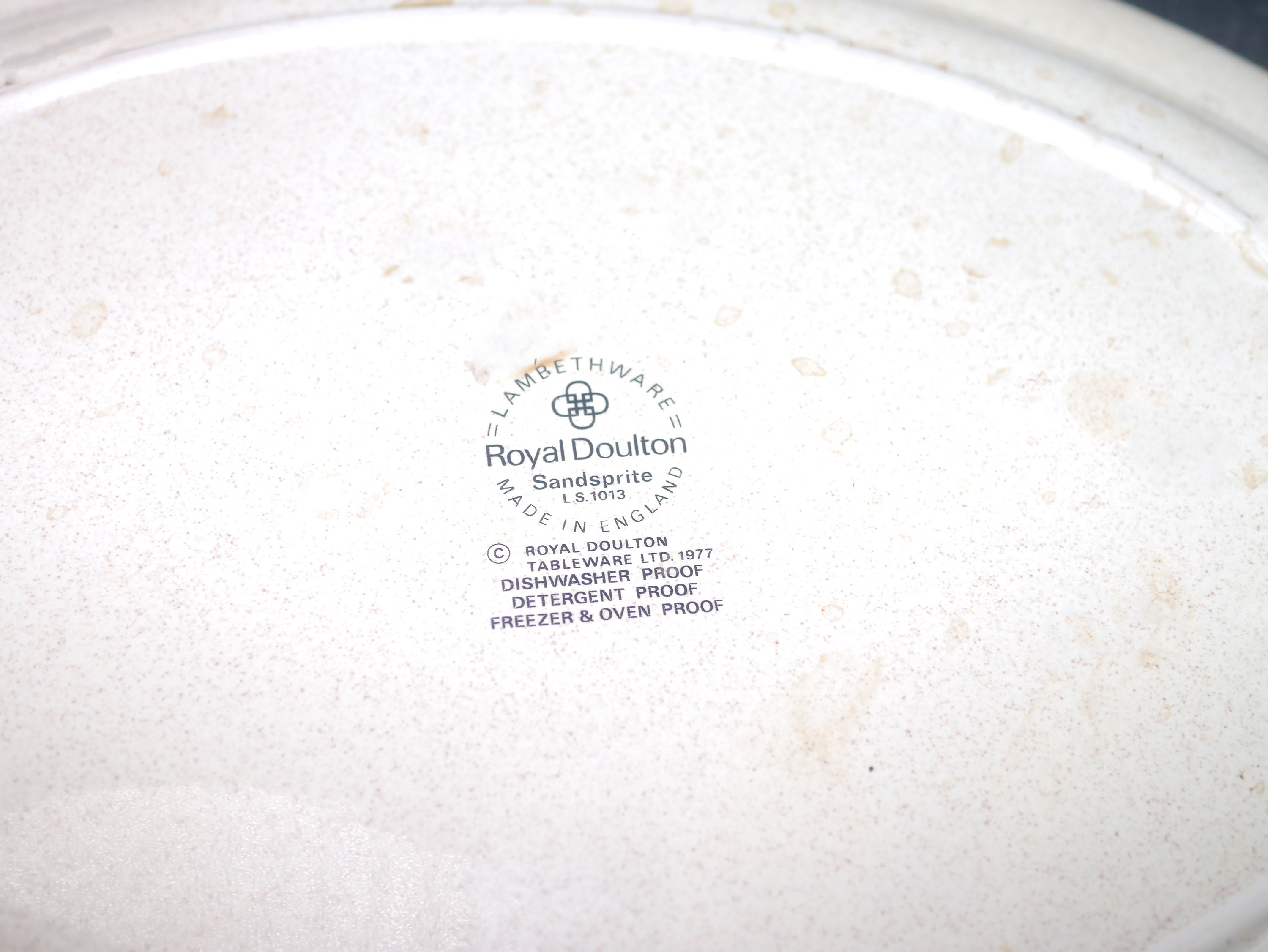 Royal Doulton Sandsprite Oval Stoneware Platter. Lambethware Etsy Canada