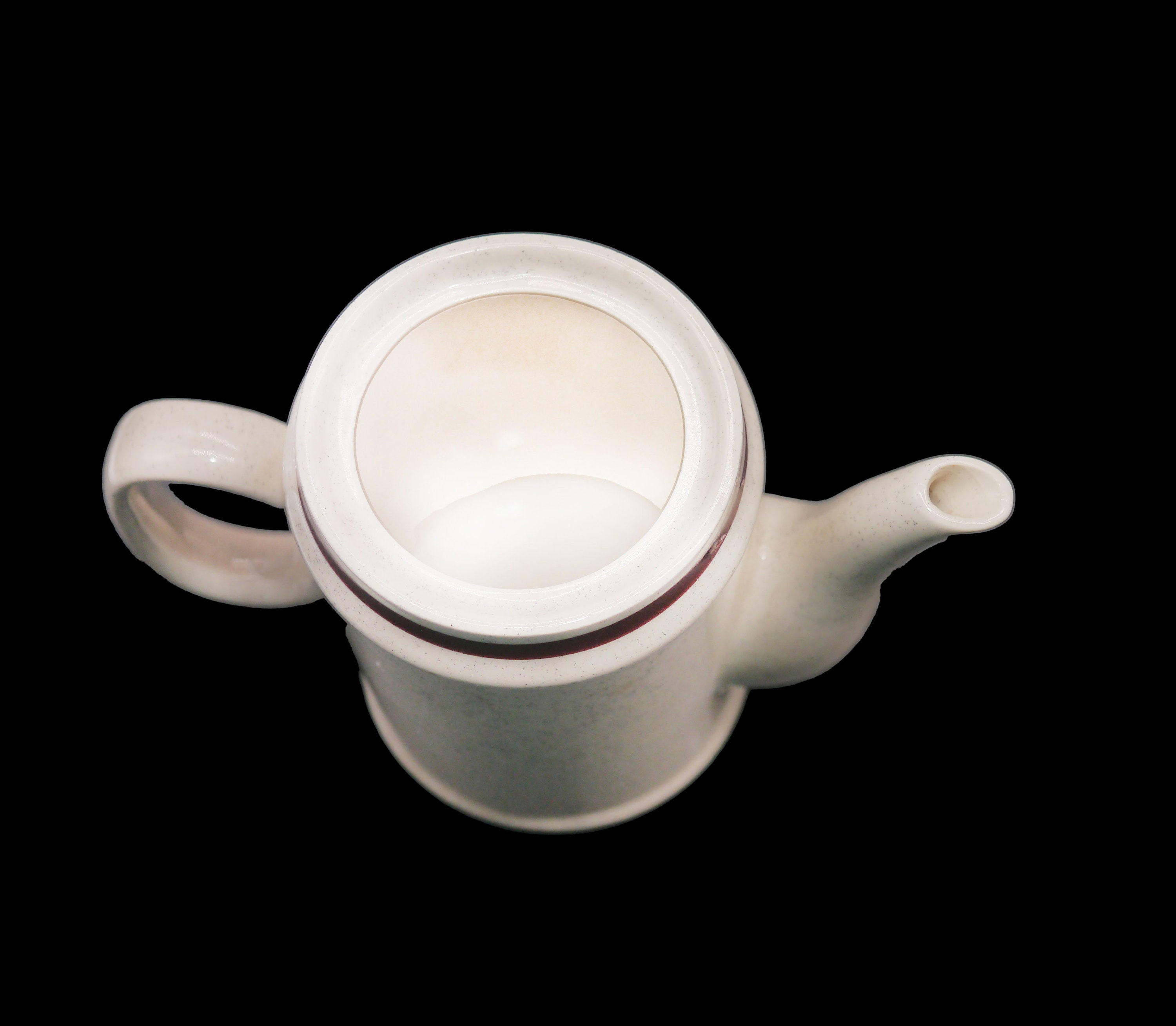 Northland Stoneware Scandia twocup coffee pot with lid made in Japan.