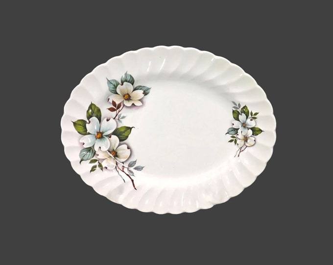 Myott Dogwood oval platter made in England.