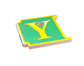 Vintage Sesame Street Letter Y Book: Reader's Digest ABCs Muppets