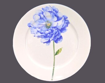 Vintage Shelley Blue Poppy in LUDLOW Teacup and Saucer - Etsy