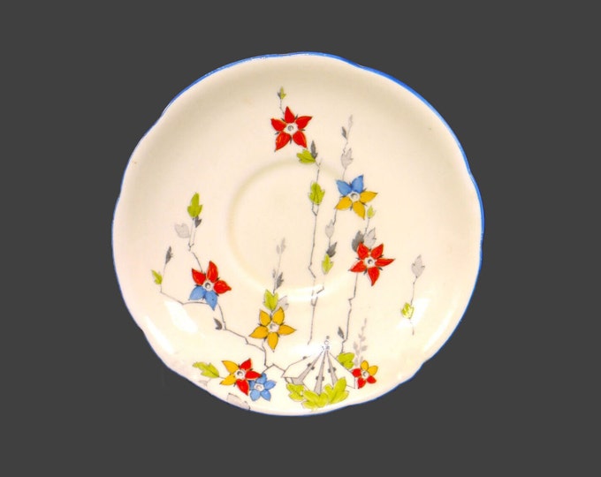 Paragon Star China Pendant orphaned saucer only made in England.