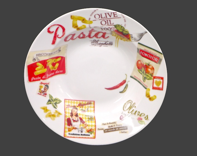 Stokes Pasta, Spaghetti, Maccheroni, Olive Oil 100% individual pasta bowl. Sold individually.