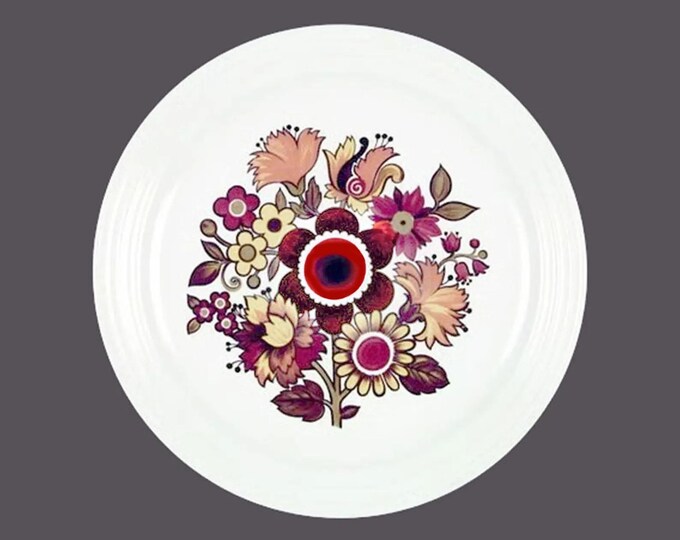 Retro vintage Myott Festival salad plate made in England.