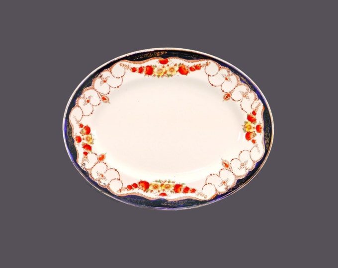 Myott Rosemary oval platter made in England.