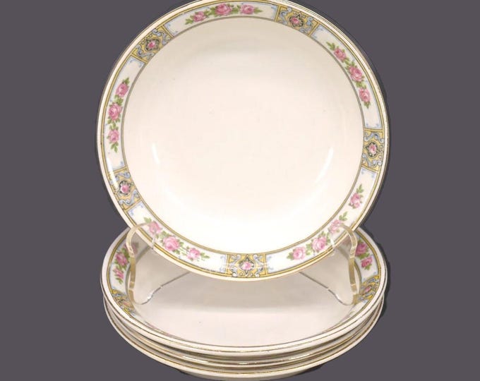Antique Edwardian Age Alfred Meakin Clifton fruit nappies, dessert bowls made in England. Choose quantity below.