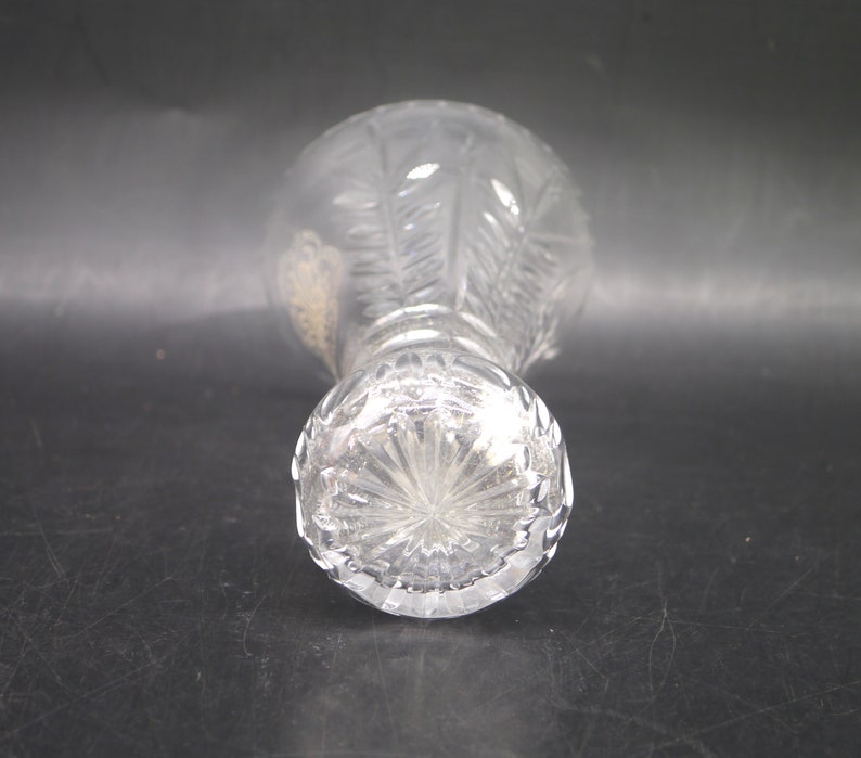 Royal Doulton b Corbett Lead Crystal Vase. Etsy Canada