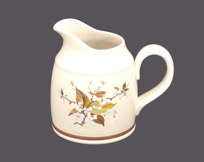 Royal Doulton Wild Cherry stoneware creamer or milk jug. Lambethware stoneware made in England.