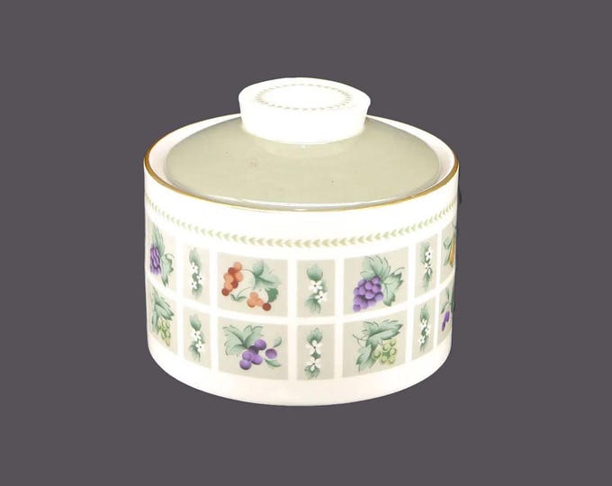 Royal Doulton Tapestry TC1024 covered sugar bowl. Bone china made in England.