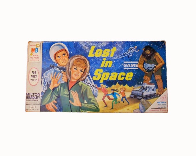 Lost in Space board game published Milton Bradley 1965. Complete. Made in USA.