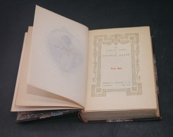 Antiquarian first-edition book (1878) The Complete Works of George Eliot Vol IV Felix Holt. Thomas Crowell.