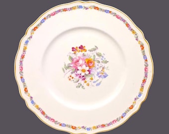 Antique Johnson Brothers Marlow (older) dinner plate made in England.