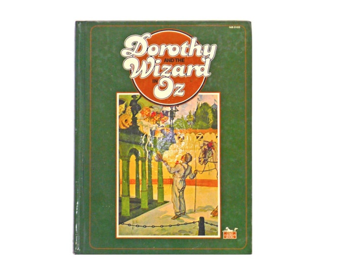 Dorothy and the Wizard in Oz illustrated hardcover book. L. Frank Baum. Illustrations John Neill.