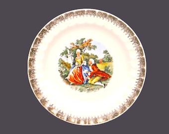 Vintage Cronin China George & Martha Washington bread plate.