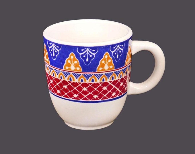 Vintage Pier 1 Vizcaya coffee or tea mug made in Italy.