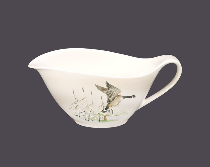 Villeroy & Boch VIL10 gravy boat only. Game birds, water foul. Made in Luxembourg.