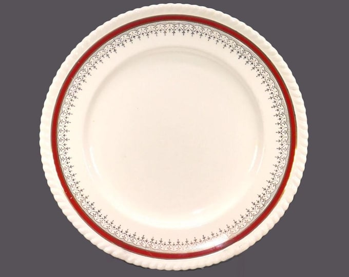 Johnson Brothers JB47 dinner plate. Old English ironstone made in England. Flaw (see below).