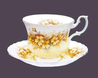 Vintage Royal Albert Melody Series Duet tea set made in England.