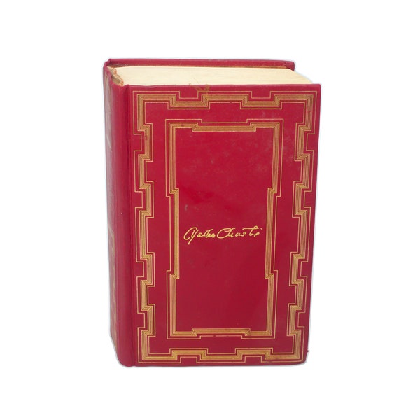 Agatha Christie hardcover book Nemesis, The Mirror Cracked from Side to Side. Agatha Christie Collected Works. Deyell Canada.