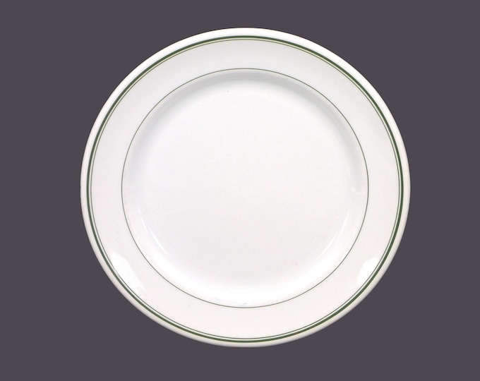 Antique Wood & Sons WOO191 luncheon plate. Vitrified hotelware | restaurantware made in England for Gowans Kent. Sold individually.