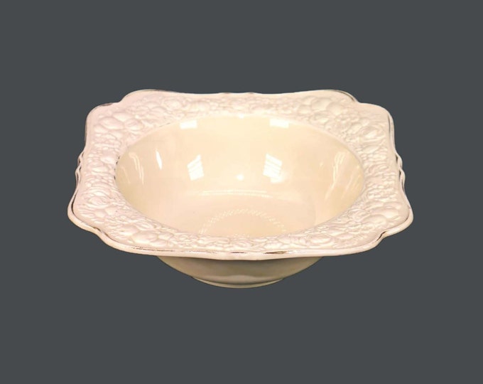 Crown Ducal Golden Glamour squared rimmed serving bowl.