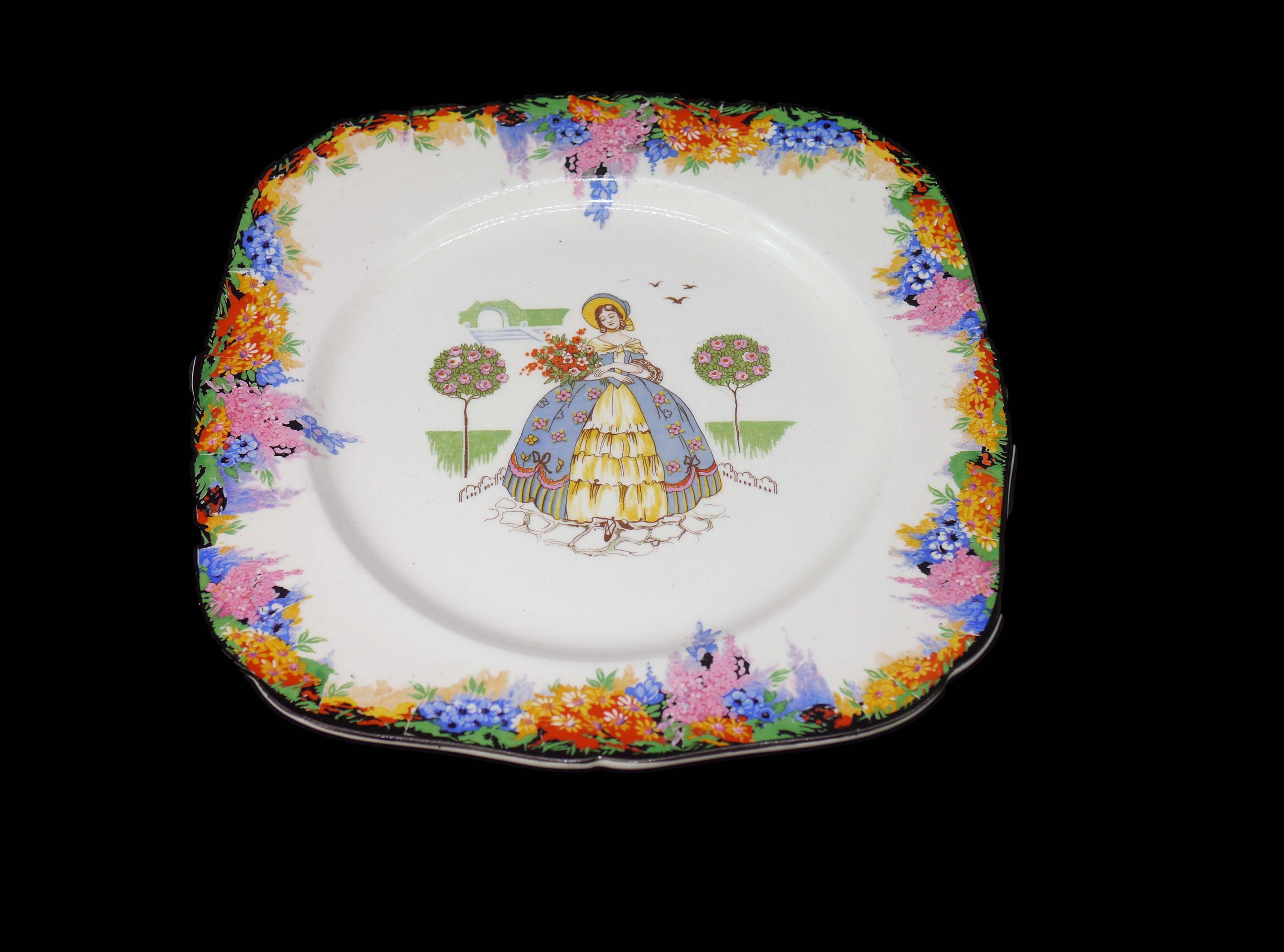 Artdeco era H&K Tunstall Hollinshead Kirkham Crinoline Lady A Bit