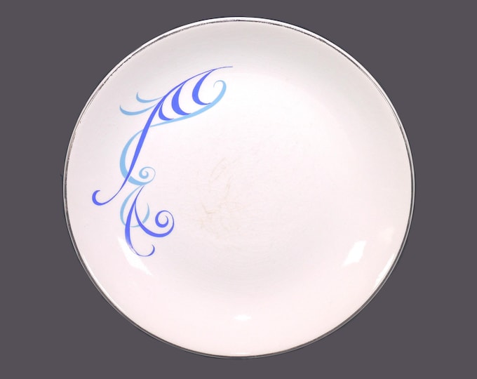Royal Knight Sky Swirl luncheon plate made in England. Sold individually.