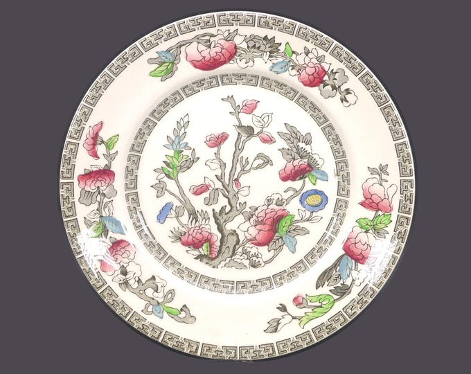 Johnson Brothers Indian Tree dessert plate. Classic Chinoiserie made in England. Sold individually. Flaw (see below).