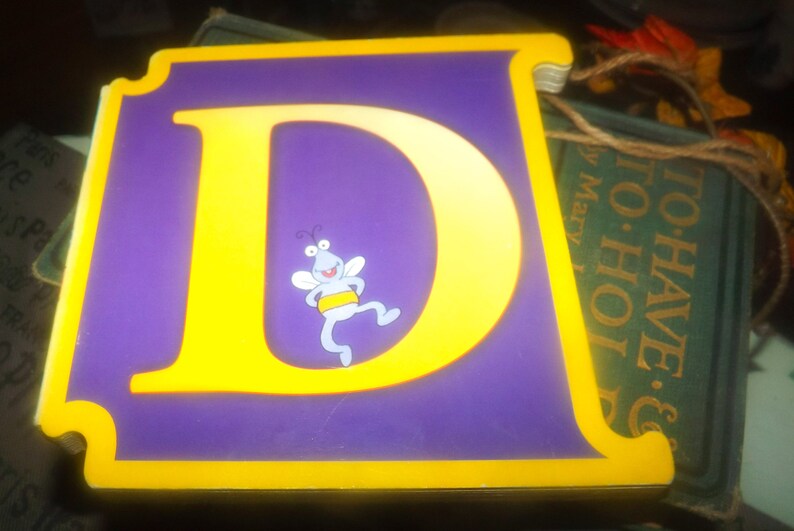 Vintage 1996 Sesame Street Letter D: Diddly Diddly Di. | Etsy