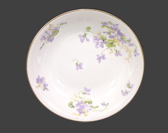 Art-deco era Charles Ahrenfeldt Limoges AHR1082 round serving bowl made in France.
