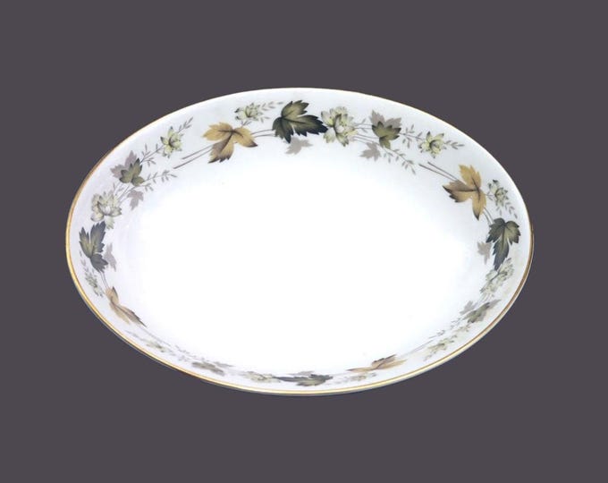 Royal Doulton Larchmont TC1019 oval vegetable serving bowl made in England. Minor flaw (see below).