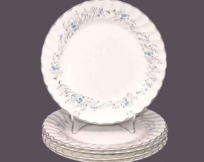 Five Sovereign Potters Charmian salad plates.