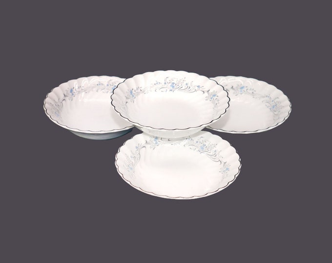 Four Sovereign Potters Charmian fruit nappies, dessert bowls.