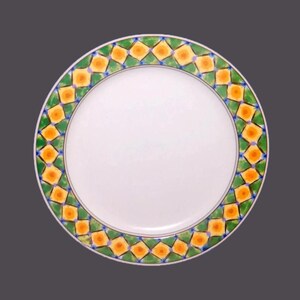 Vintage Mikasa Lisboa Stoneware Platter: Southwestern Intaglio Design