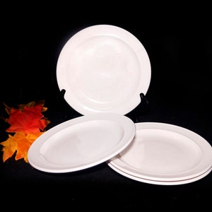 gray white florals Lambethware stoneware. 1985 Peach side plate Royal Doulton Avon LS1067 stoneware salad Vintage