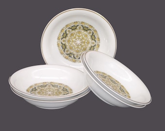Retro vintage Noritake Felicity dessert bowls. Nitto Ware made in Japan. Set of 5 bowls.