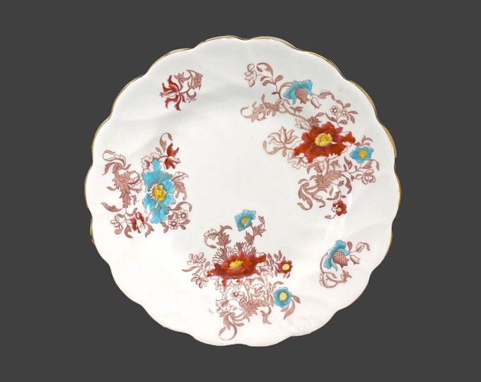 Coalport 9756 large, hand-painted dinner plate made in England.