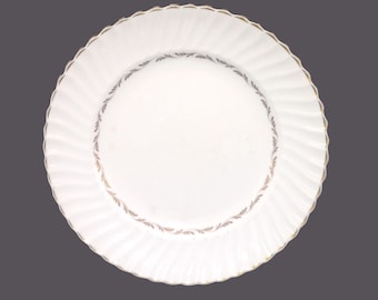 Vintage Royal Adderley Orleans H1416 bone china dinner plate made in England.