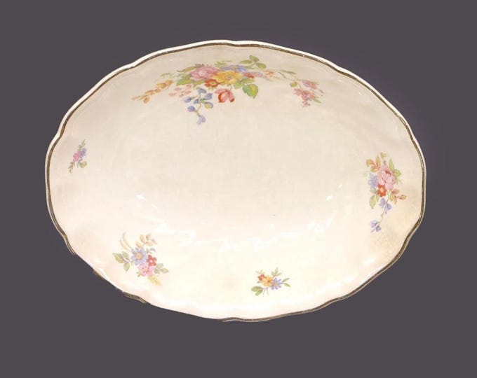 Johnson Brothers JB1193 oval serving bowl. Old Chelsea Ironstone made in England.