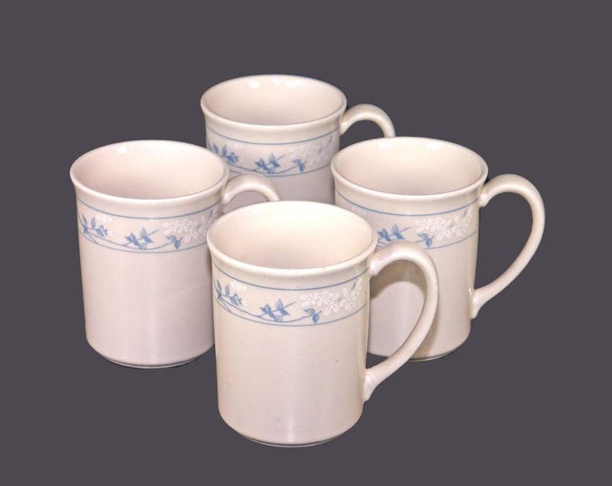 Four Corelle Corningware First of Spring coffee or tea mugs made in USA.