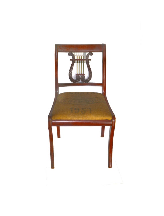 Lyre back dining chairs hotsell