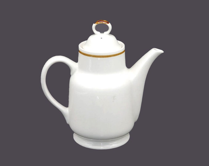Genuine Stoneware Japan Mountain Wood Dried Flowers | Trellis Blossom six-cup coffee pot.