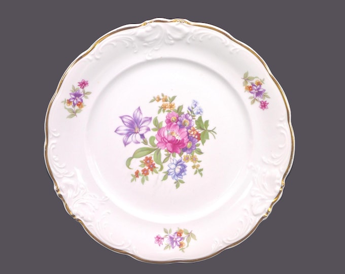 Wawel Meissen Flower luncheon plate made in Poland. Sold individually.
