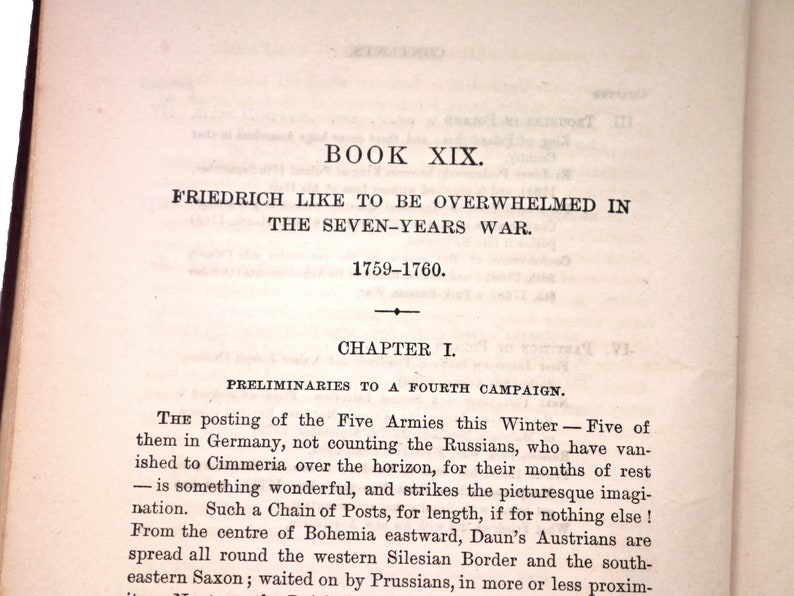 Antiquarian hardcover book Carlyle's Works Thomas Carlyle Vol V History Friedrich the Second Frederick the Great. Peter Fenelon Collier. image 3