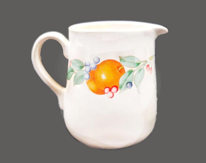 Vintage Corelle Corningware Abundance stoneware creamer jug.