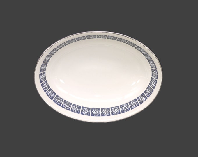 Royal Doulton Medallion TC1077 oval vegetable serving bowl made in England.
