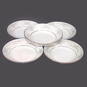 Ciotole da dessert vintage Noritake Sweet Leilani 3482 realizzate in Giappone.