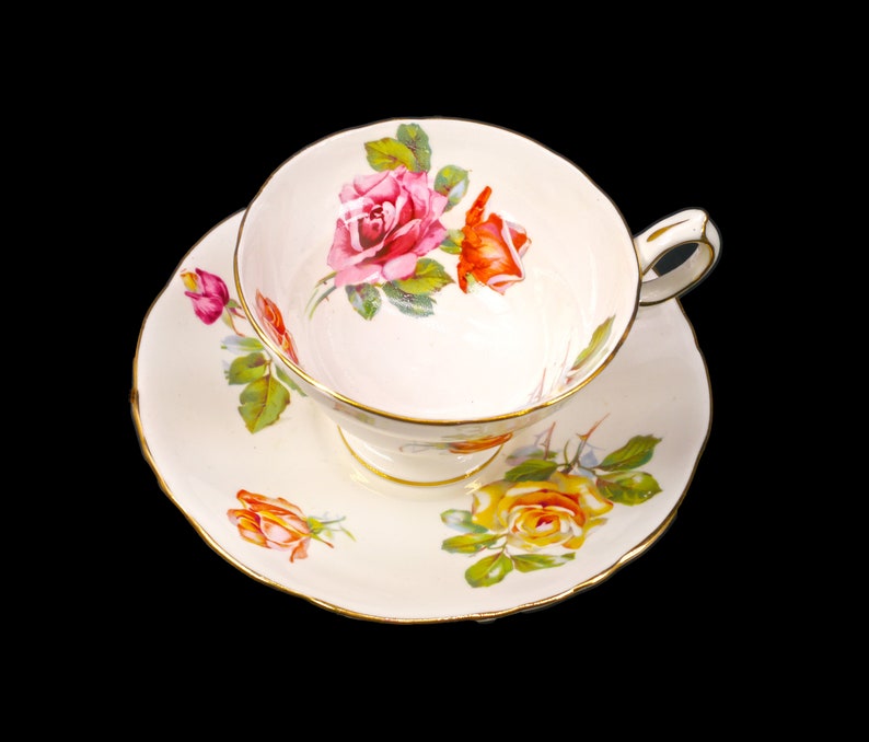 Hammersley Bone China Rose Tea Set 133X Made in Etsy Canada