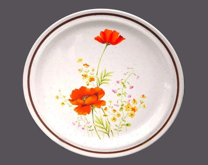 Haniwa Stone Fleur d'Ete stoneware chop plate | service plate | round platter made in Japan.