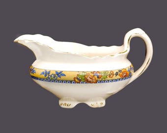 Arthur J. Wilkinson | Royal Staffordshire T204 gravy boat in the LEDA shape. Flaws (see below).